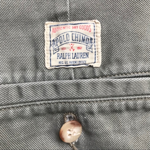 Polo Green Chino Shorts, GUC, 32 - Picture 11 of 11